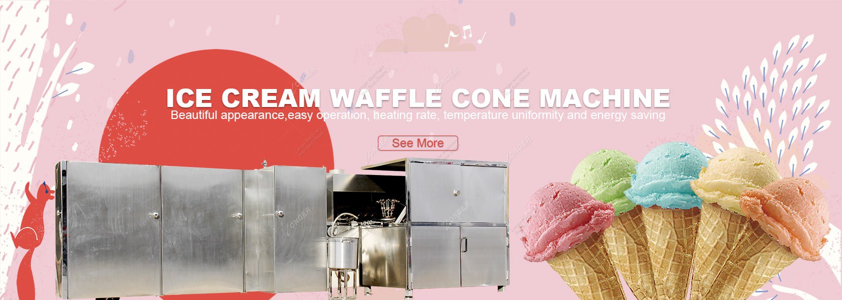 Waffle Cone Machine