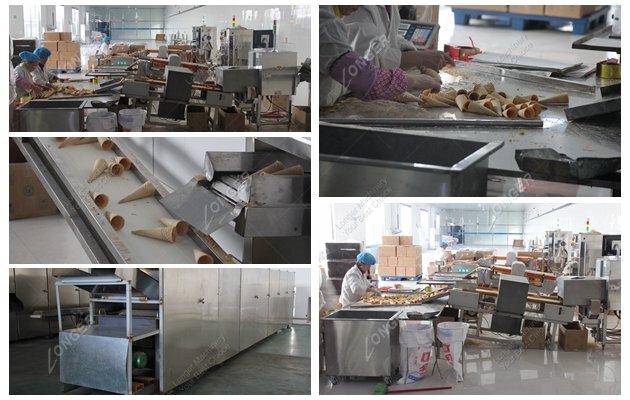 wafer cone maaking machine manufacturer