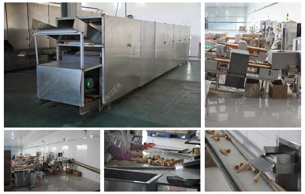 wafer cone production line factory manfacturer