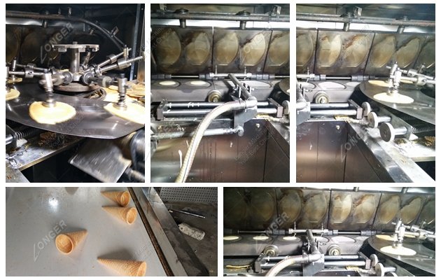 full automatic ice cream cone production line manufacturer in china