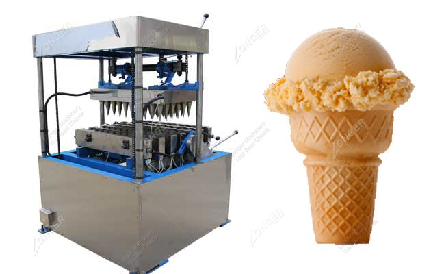 Wafer Ice Cream Cone Machine
