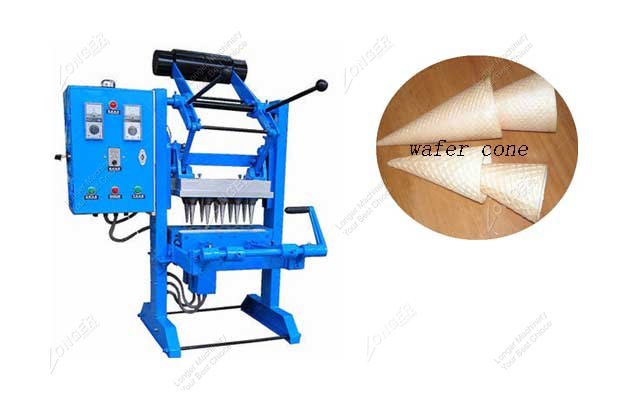 wafer cone production machine