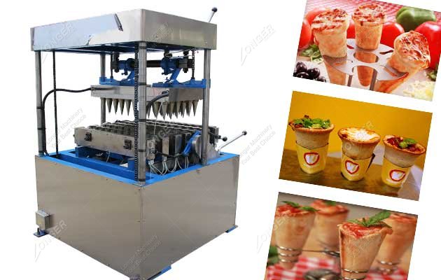 commercial pizza cone making machine