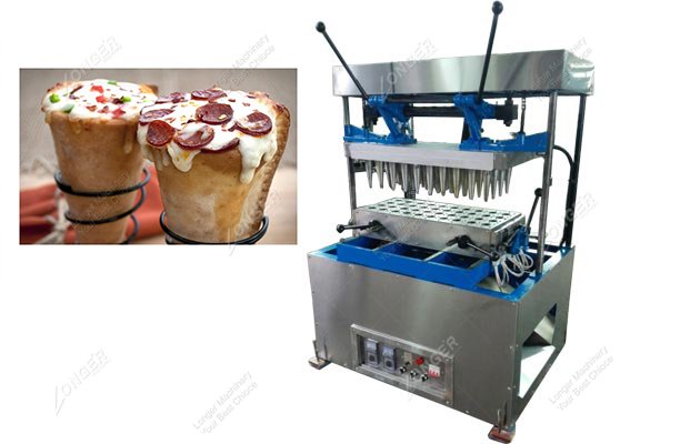 pizza cone molding machine
