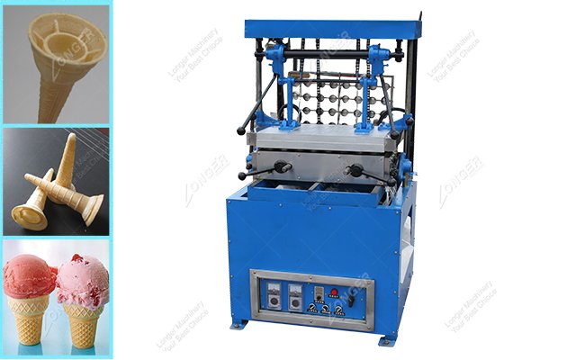 Soft Ice Cream Cone Maker 800-1000pcs/h