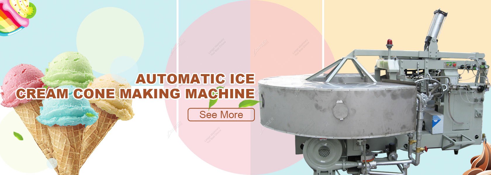 Automatic Ice Cream Cone Machine