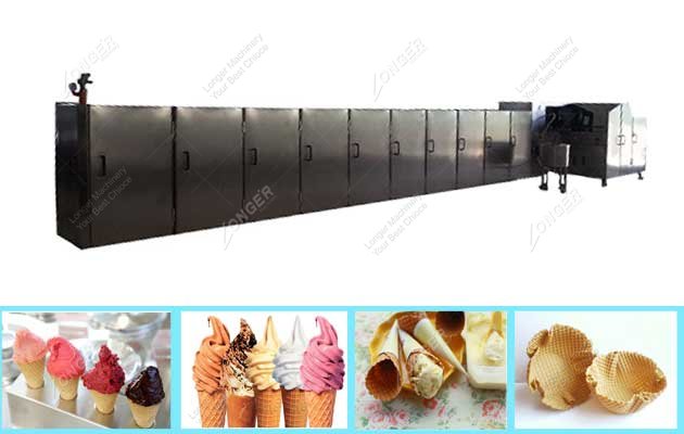 Waffle Cone Making Machine