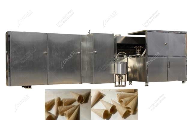 Ice Cream Waffle Cone Machin