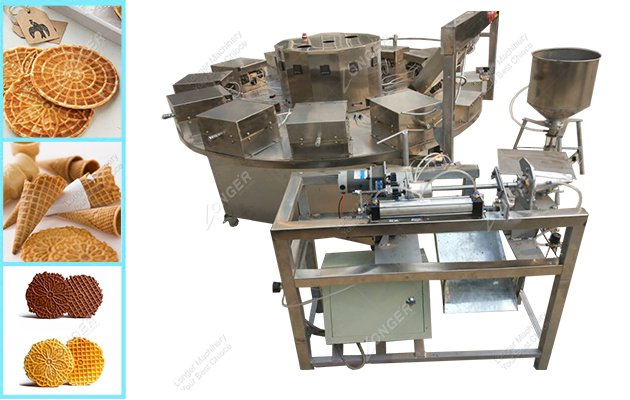 rolled sugar cone machine