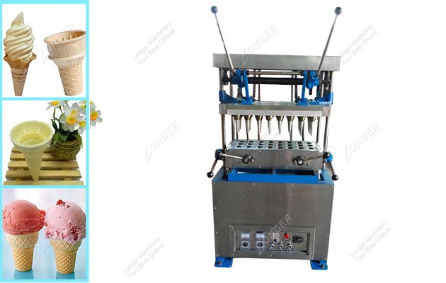 Wafer Ice Cream Cone Baking Machine