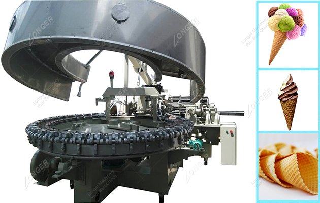 Automatic Ice Cream Cone Making Machine