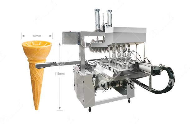 Automatic Ice Cream Cone Making Machine