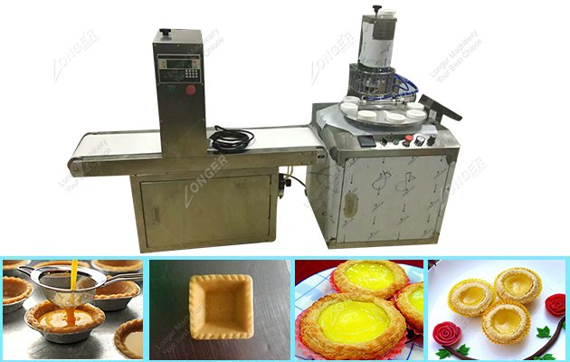 AUTOMATIC EGG TART MAKING MACHINE